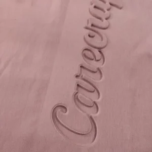 3d embossing on sweatshirt