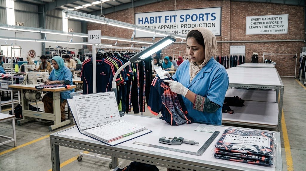 Quality control and finishing at Zedline Apparel